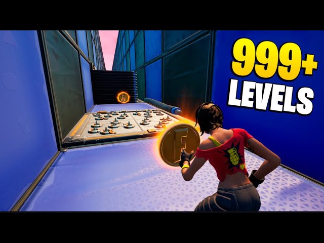 I attempted a 999 level death run in Fortnite (impossible)