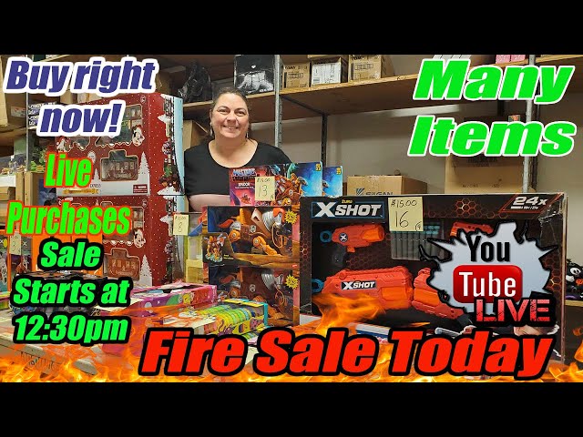 Live Fire Sale Toy Toys Toys! Disney, Bluey, Cocomelon, Melissa and Doug and much more!
