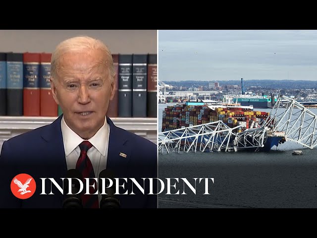 Federal government will pay to rebuild Baltimore's Key Bridge 'in full', Biden says
