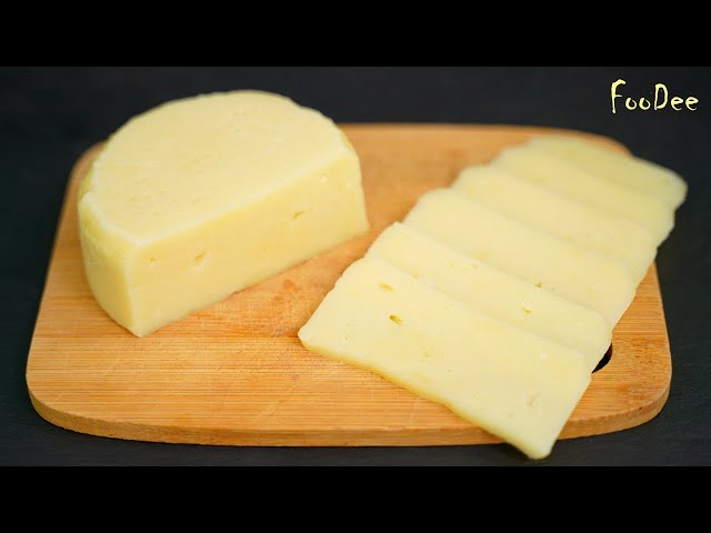 I make cheese at home in 15 minutes with 2 ingredients! homemade cheese recipe