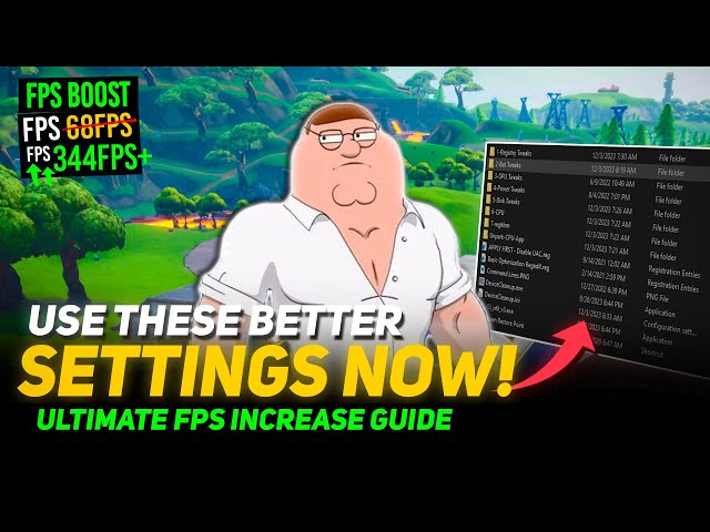 How to Boost FPS & Reduce Input Delay in Fortnite Chapter 5 - Best Settings (2023)