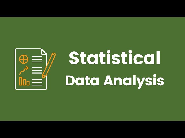 Statistical Data Analysis for Beginners | Part 2