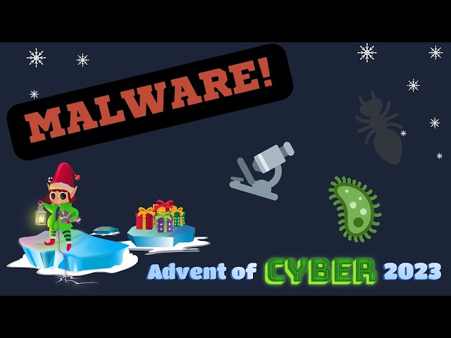 decompile the halls | TryHackMe Advent of Cyber 2023 Day 9 [Malware Analysis]