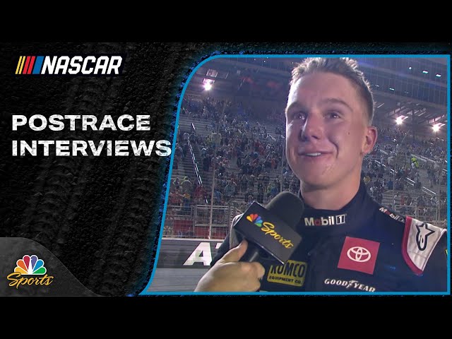 NASCAR Xfinity Series POSTRACE INTERVIEWS: Alsco Uniforms 250 | 7/8/23 | Motorsports on NBC