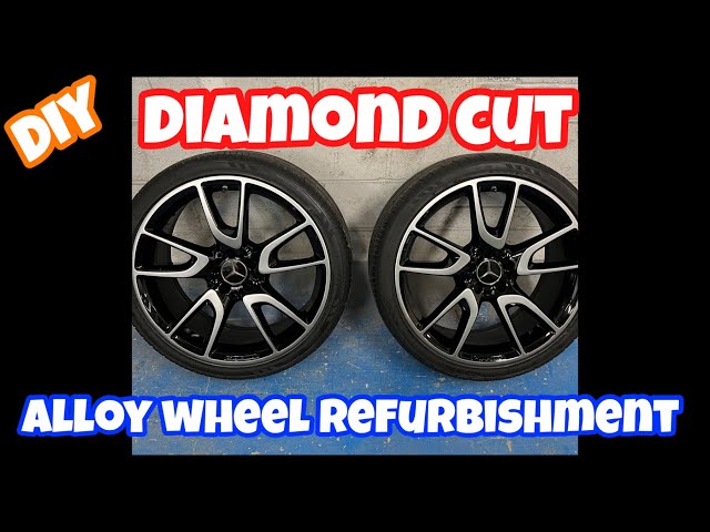 Diamond cut alternative alloy wheel refurbishment