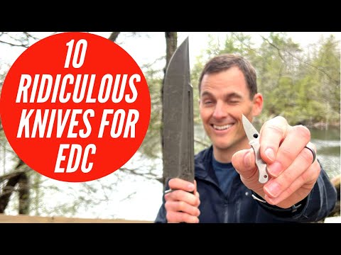 10 Ridiculous Knives for EDC (Everyday Carry) with Ben, Designer of the WE Knives Banter