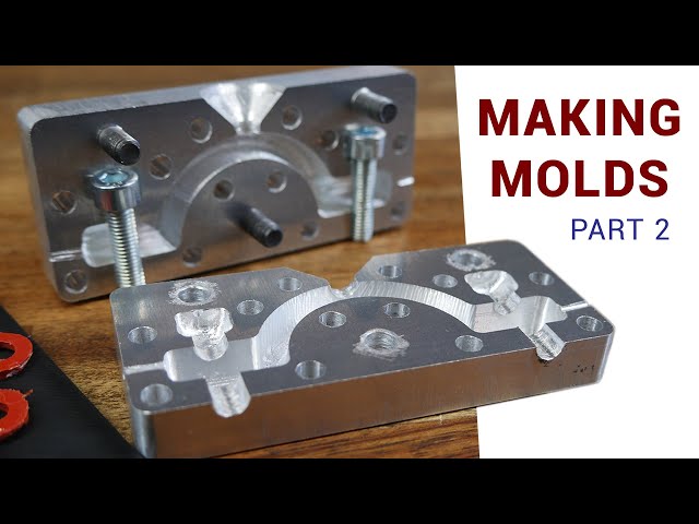 Home injection molding part 2: Machining a mold