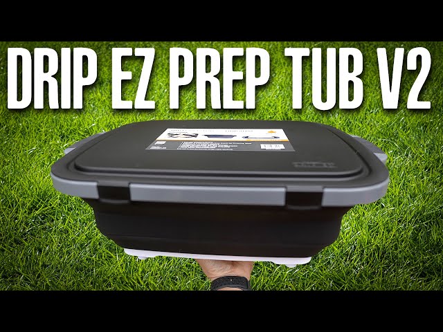 First Look at the NEW Drip EZ BBQ Prep Tub V2