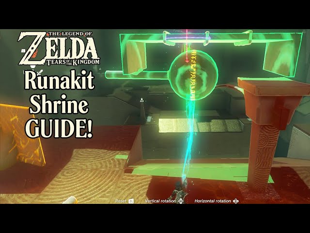 Zelda Tears of the Kingdom - Runakit Shrine Guide - Solution with Chest