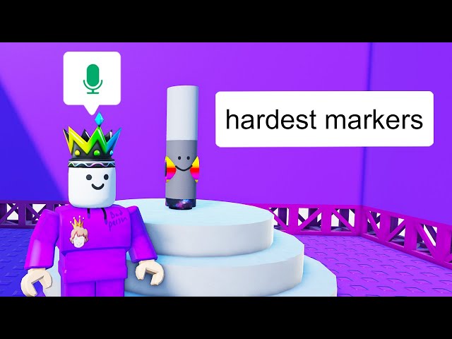 Roblox Find the Markers BUT I Find Insanely Hard Marker!
