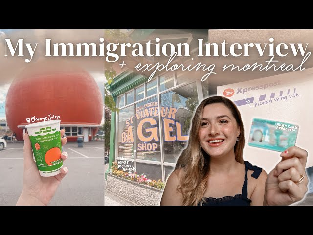 Travel with me to my Immigration Interview at the US Consulate in Montreal | My Green Card Interview
