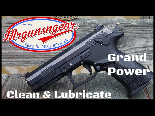 How To Clean & Lubricate A Grand Power Mk12 K-100 Pistol (HD)