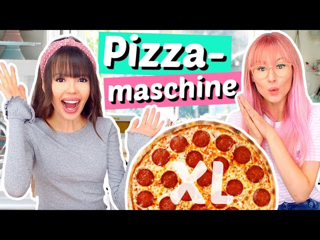 Wir kaufen eine ECHTE PIZZAMASCHINE und backen XL Pizza 🤰🏼| ViktoriaSarina