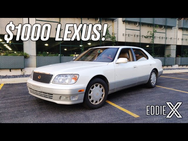 What It's Like To Own A $1000 Lexus LS400 With 200,000 Miles!