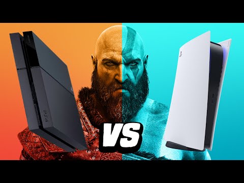 God Of War PS5 vs PS4 Pro - Loading Times & Gameplay Comparison