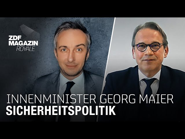 Deutsche Sicherheitspolitik - Thüringens Innenminister Georg Maier im Interview | ZDF Magazin Royale