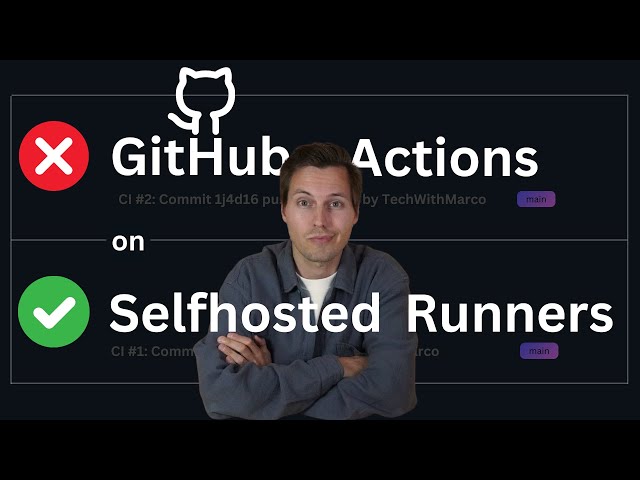 GitHub Actions Selfhosted Runners | easy devops tutorial ci/cd