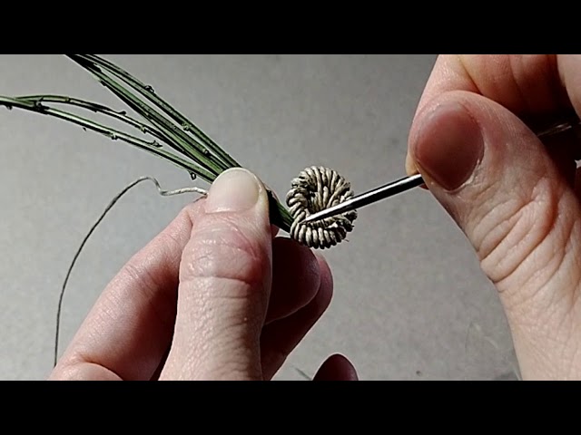 Make a Pine Needle-Style Scotch Broom Coil Basket
