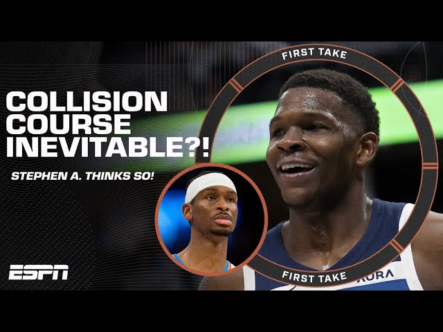 Stephen A. says a Thunder-Timberwolves collision course is inevitable! | First Take
