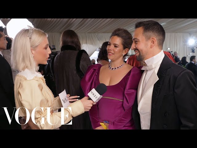 Lin-Manuel Miranda on the Met Gala's "Adult Prom" Vibes | Met Gala 2022 With Emma Chamberlain