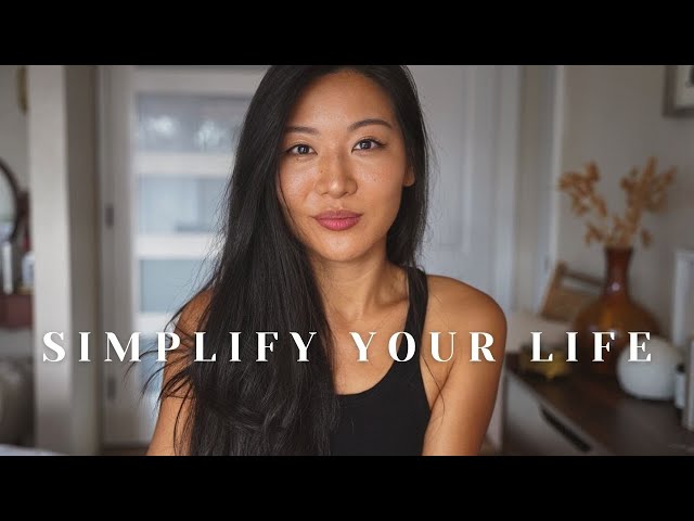 Minimalist Guide to Simplify Your Life