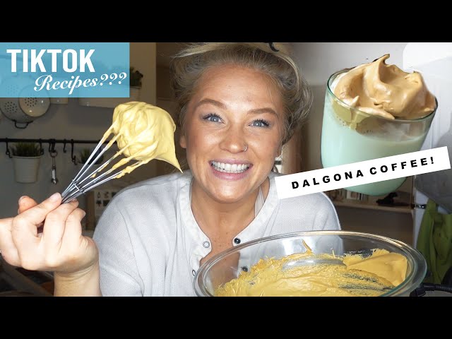 I Tried To Make TikTok's Viral Whipped Coffee | Alix Traeger