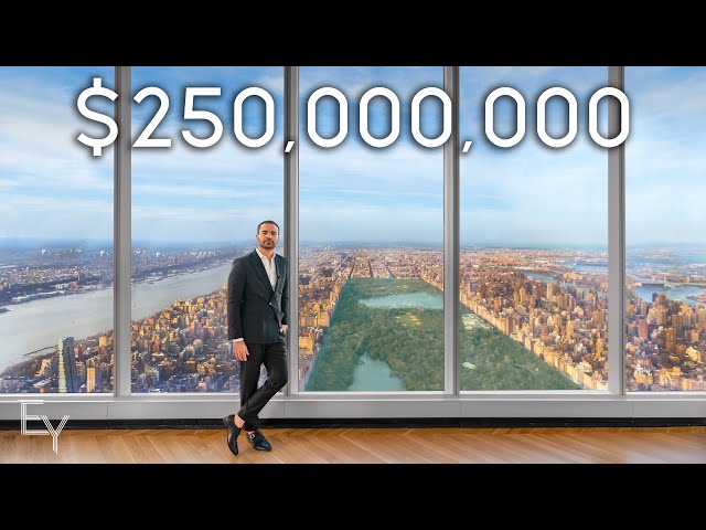 Inside the MOST EXPENSIVE and HIGHEST Penthouse In the WORLD!