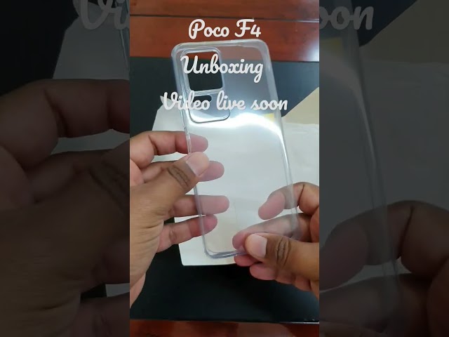 Poco F4 Unboxing