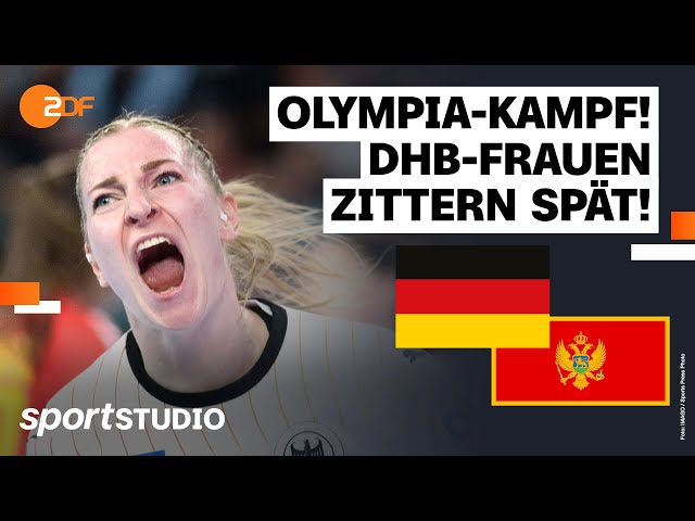 Deutschland – Montenegro Highlights | Handball Olympia-Qualifikation | sportstudio