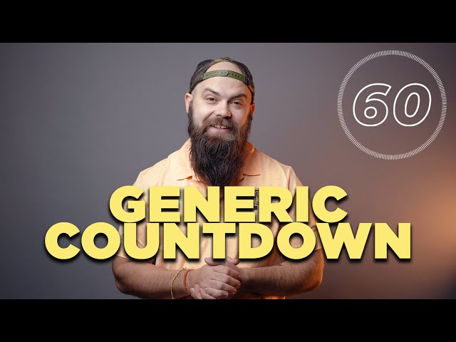 Generic Countdown | Sunday Cool Studios