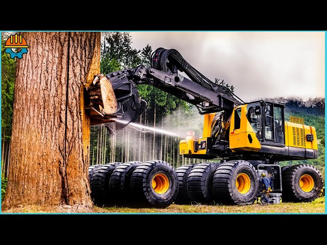 99 Fastest Monster Chainsaw Cutting Tree Machines At Insane Level