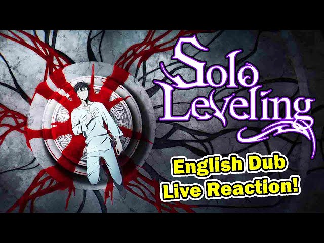 Solo Leveling  | OFFICIAL ANIME LIVE REACTION