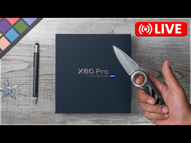 Vivo X80 Pro Unboxing LIVE + Giveaway