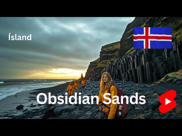 Heading to Iceland soon? Make sure to wander along Reynisfjara black sand beach #shorts