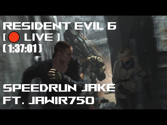 Jake SpeedRun RESIDENT EVIL 6 INDONESIA - Jake Campaign CO-OP Ft. Jawir750 (1:37:01) [LIVE]