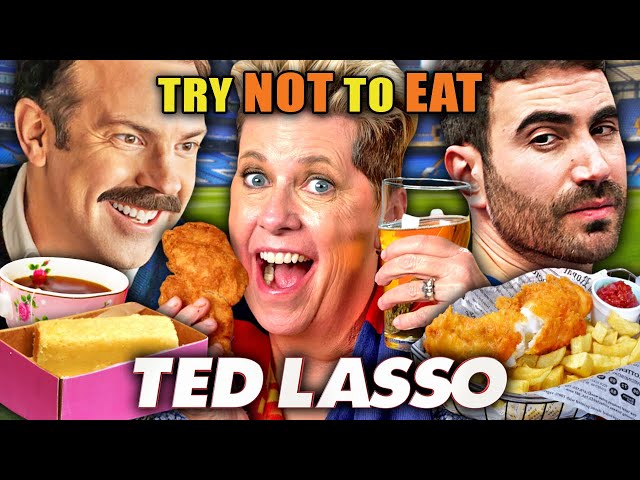 Try Not To Eat - Ted Lasso (Kansas City BBQ, Jollof Rice With Chicken, Roy Kent's Kebab)