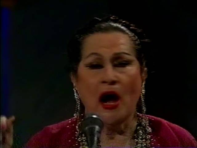 Yma Sumac--La Molina, Rare Brussels TV, 1989
