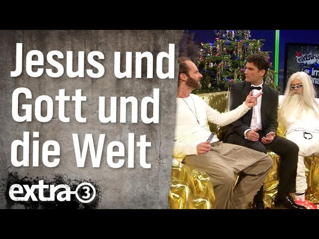 Christian Ehring im Gespräch mit Gott und Jesus | extra 3 | NDR