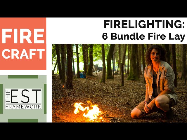 Firecraft - The 6 Bundle Fire Method for lighting a fire in all weather