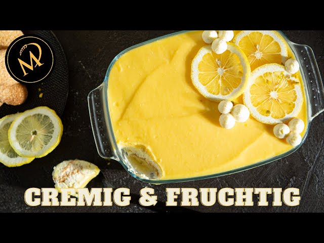 Erfrischendes Zitronen Tiramisu: Die fruchtige Alternative zum klassischen Dessert