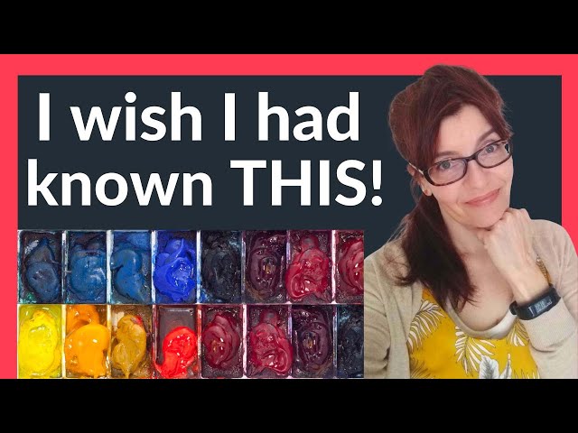 7 Things I WISH I Had Known BEFORE I started Watercolor Painting!