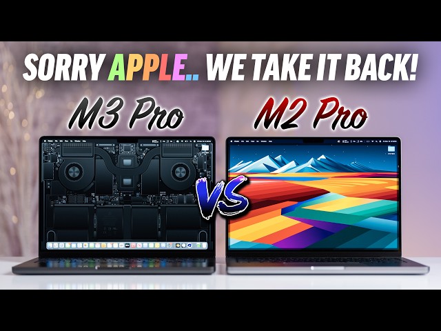 M3 Pro vs M2 Pro 14" MacBook Pro - WE WERE WRONG.. 🤯