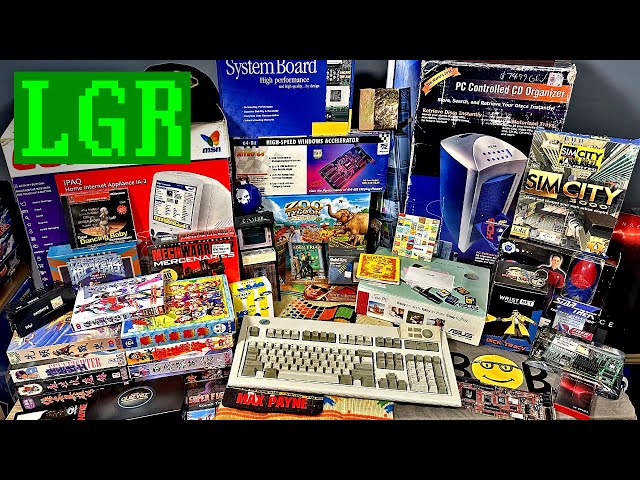 Opening Lots of Retro Tech Oddities & LGR Mail! March 2024