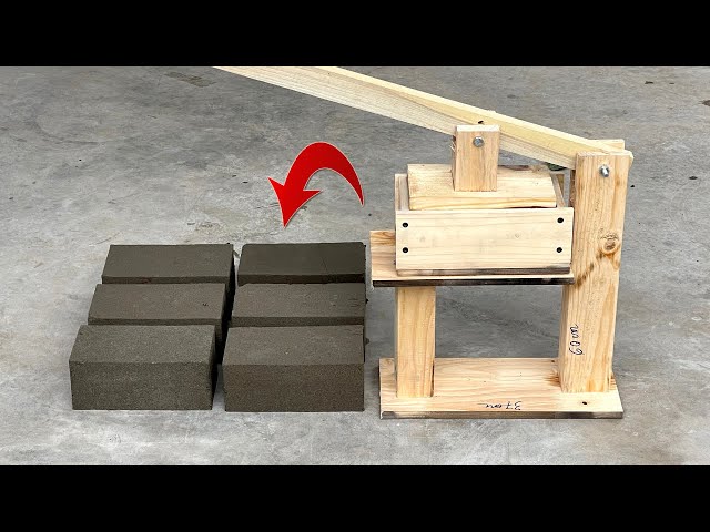 Unique and Strange - Create a brick press mold without labor