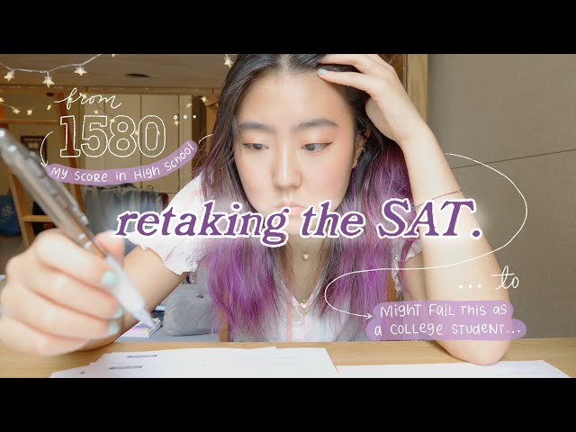 ucla student retakes the SAT