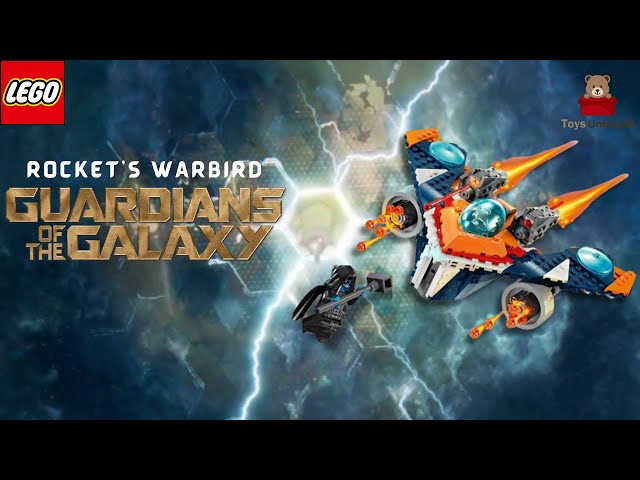 LEGO Guardians of the Galaxy Rocket's Warbird vs Ronan (Set 76278)