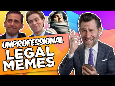 Lawyer Reacts to UNPROFESSIONAL Memes