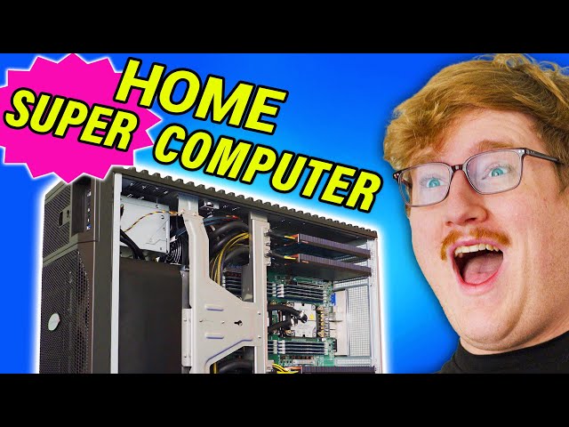 YOU Get a Supercomputer! - Supermicro AI Workstation @ CES
