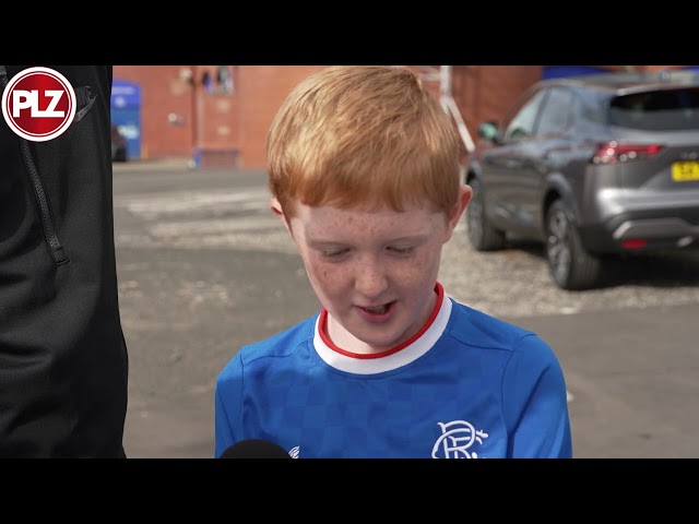 🗣️Rangers fans outside Ibrox react to the sacking of Michael Beale