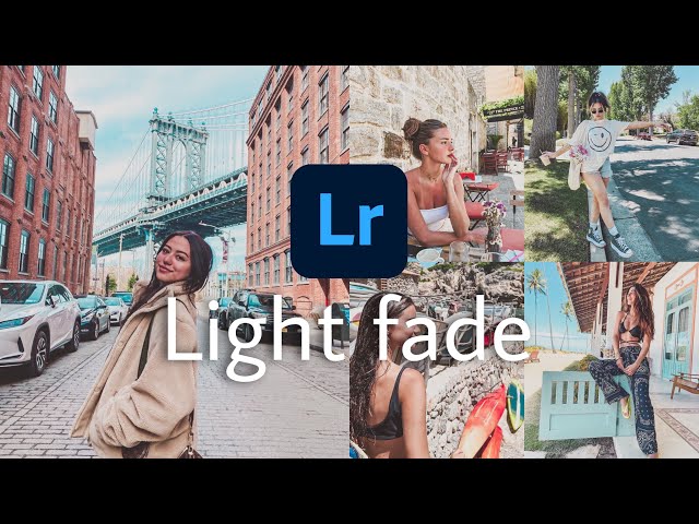 Light fade preset | color faded lightroom Preset | Lightroom preset tutorial + Free DNG file